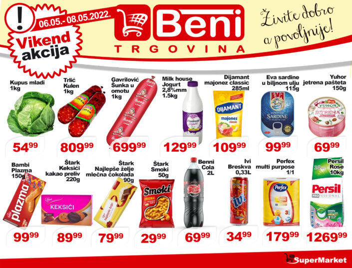 Vikend akcija Maj 1