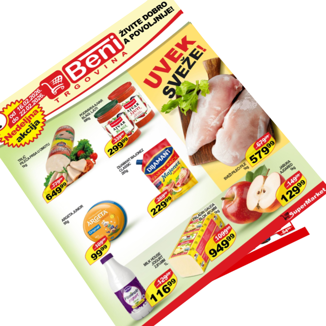 Nedeljna akcija Beni trgovina