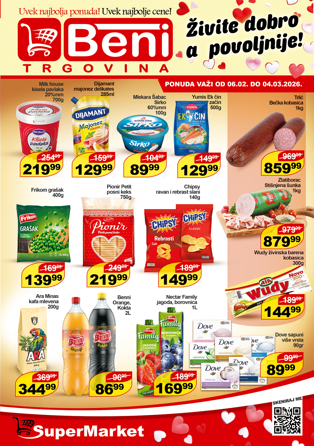 Meseca akcija Beni trgovina februar 2026 1