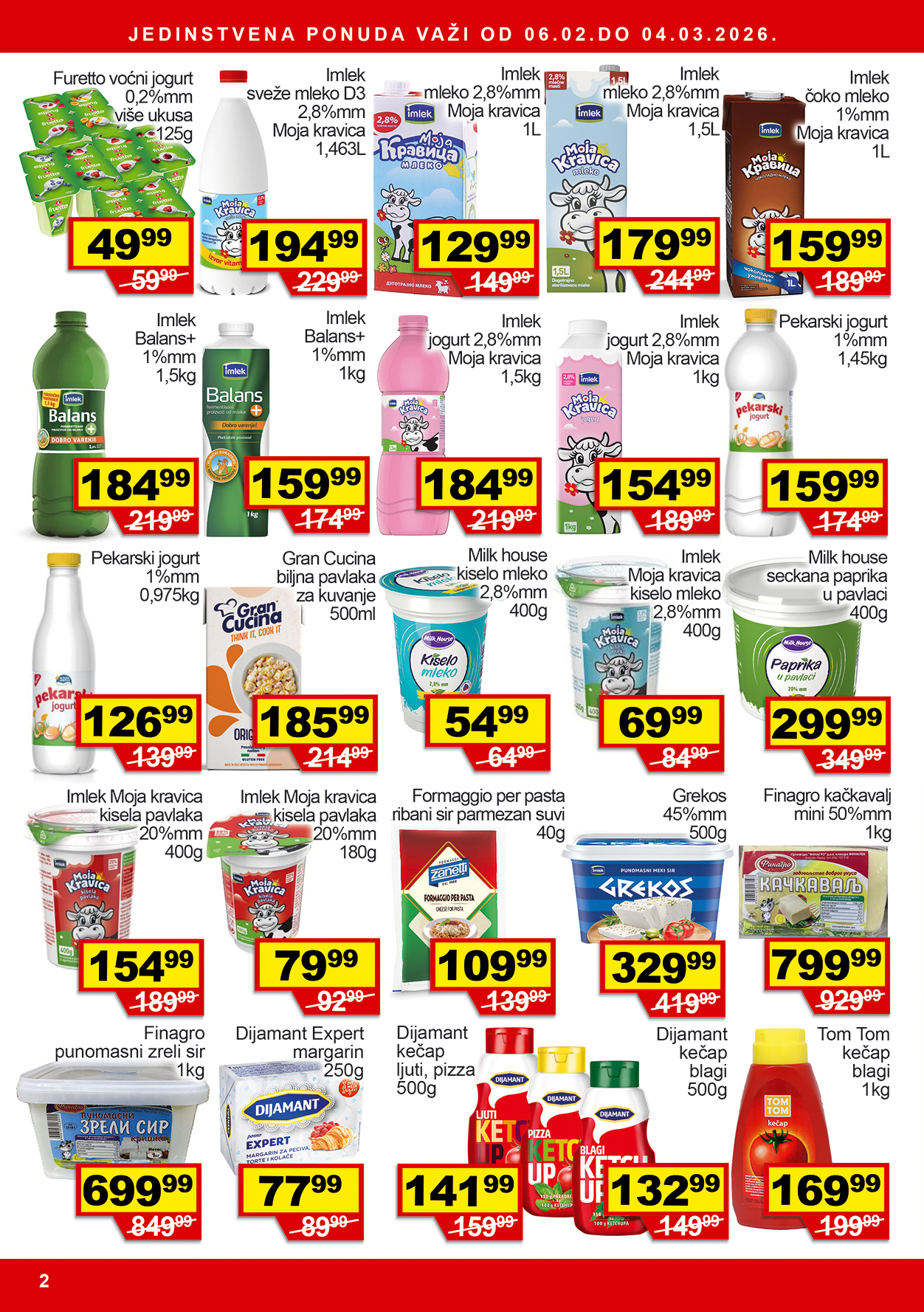 Meseca akcija Beni trgovina februar 2026 2