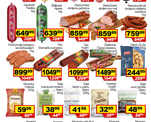 Meseca akcija Beni trgovina februar 2026