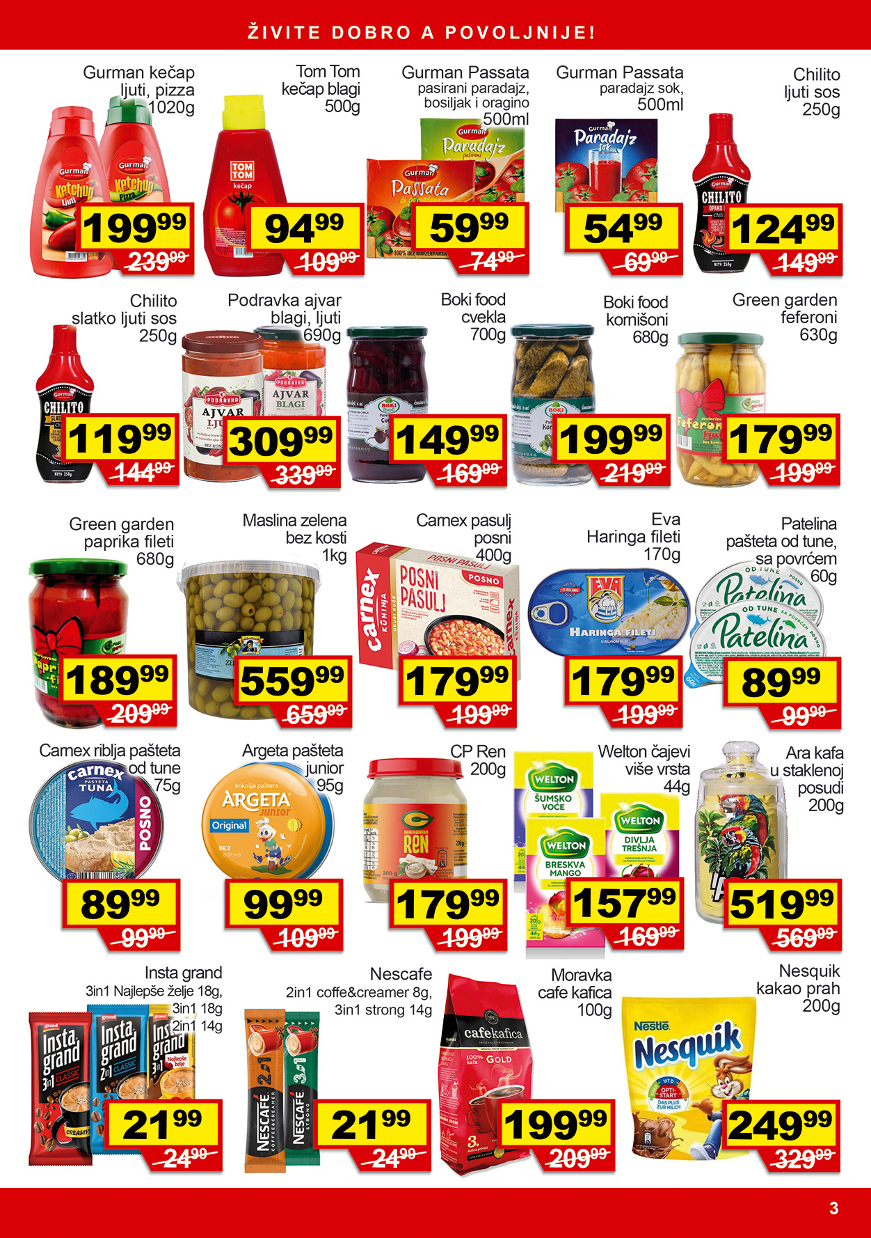 Beni trgovina mesecna akcija