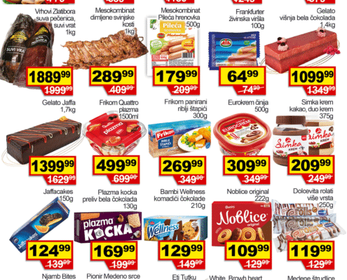 Beni trgovina mesecna akcija