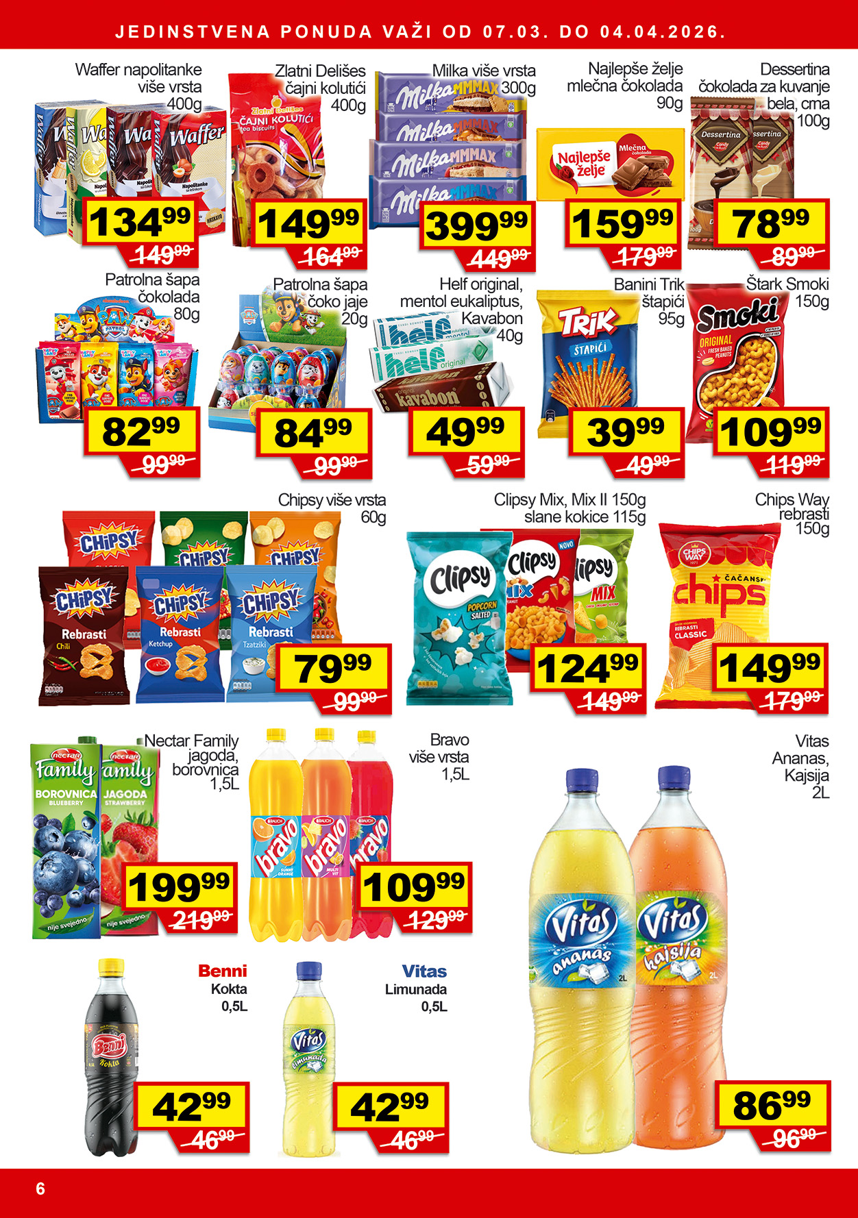 Beni trgovina mesecna akcija