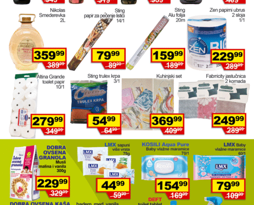 Beni trgovina mesecna akcija