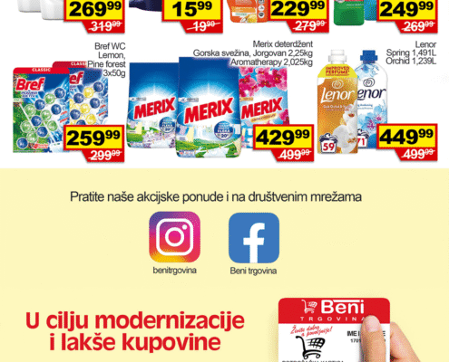 Beni trgovina mesecna akcija