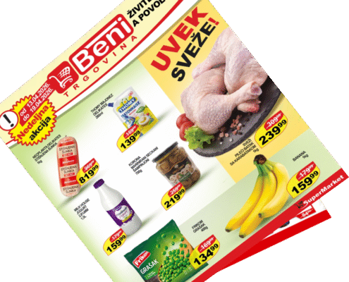 Nedeljna akcija Beni trgovina